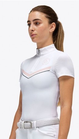 Cavalleria Toscana POLO DE COMPETICIÓN CON CREMALLERA PARA NIÑA