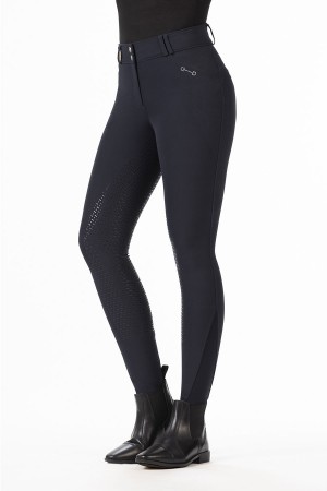Reithose -Monaco Crystal- Style Silikon-Vollbesatz