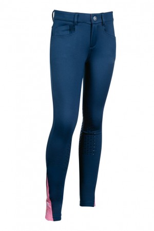 Pantalones  de  montar  -Horse  Spirit-  rodillera  sil.