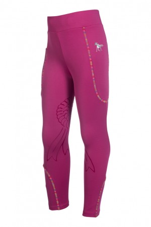 Leggings de montar -Polly- rodillera sil.