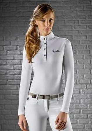 Equiline Polo mujer manga larga Gracielle