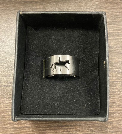 Anillo Caballo Acero Inoxidable 