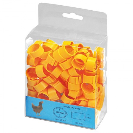 Anillas Plásticas para Gallinas (100 Und)