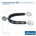 Sprenger Espuela Inox Ruleta Lisa 30mm