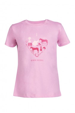 Camiseta niños -I love horse riding-