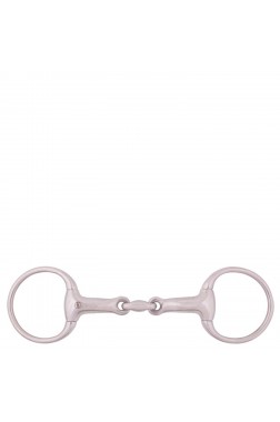 BR  Double  Jointed  Eggbutt  Snaffle  16  mm