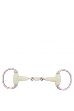 BR  Double  Jointed  Eggbutt  Snaffle  Apple  Mouth  18  mm