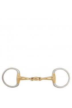 BR  Double  Jointed  Eggbutt  Snaffle  Soft  Contact  12  mm  Ø  65  mm