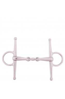 BR  Double  Jointed  Full  Cheek  Snaffle  18  mm