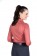 Camiseta funcional -Rosewood Allover Print-