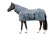 Fliegendecke mit Halsteil -Zebra Aqua- 