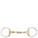 BR  Double  Jointed  Eggbutt  Snaffle  Soft  Contact  16  mm